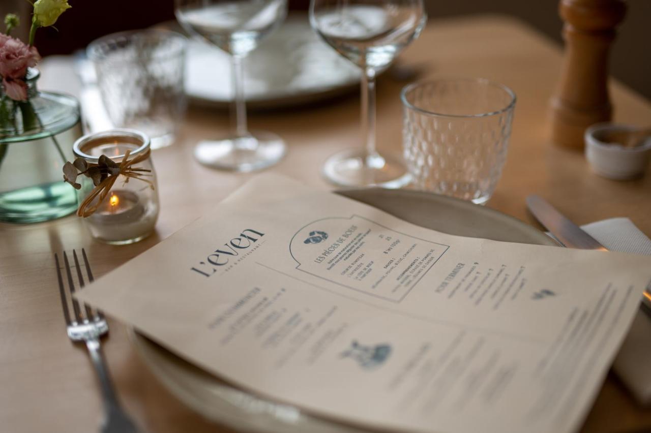 Hotel Restaurant La Voile Bleue Erdeven Exterior photo