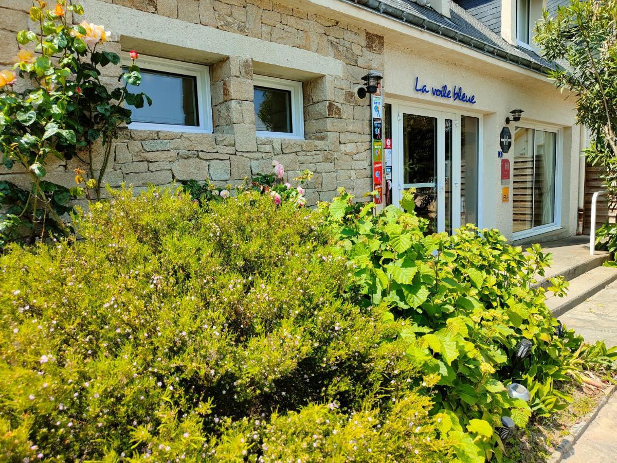 Hotel Restaurant La Voile Bleue Erdeven Exterior photo
